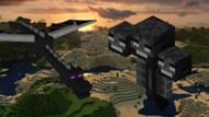Beating boss mobs can net you lots of XP (Image via Mojang)